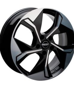 Megawheels Triton black front polished