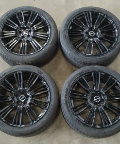 Käytetyt GMP Italia Coventry 9.5x22 aluvanteet + GoodYear kesärenkaat