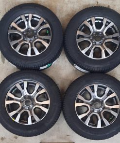 Alternative view of Uudet Ford Ranger alumiinivanteet 8x18 + 265/60R18 Continental kitkarenkaat + TPMS + typpi