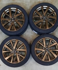 Alternative view of Uudet Mazda 3 alumiinivanteet + 225/45R18 Continental kitkarenkaat + TPMS + typpi