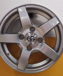 GG Trailer Silver 5x13 alumiinivanne 2kpl