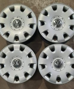 Käytetyt Volkswagen 6x15 5x112 peltivanteet + kapselit