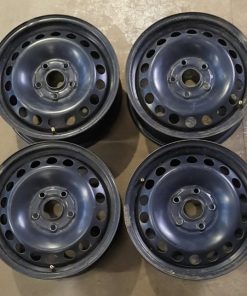 Alternative view of Käytetyt Volkswagen 6x15 5x112 peltivanteet + kapselit