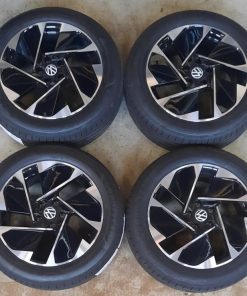 Alternative view of Siirtoajetut VW ID3 alkup.alumiinivanteet + 215/55R18 GoodYear kesärenkaat